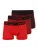 NIKE Underwear Boxershorts  rood / vuurrood / donkerrood / zwart