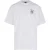 Urban Classics Heren Shiny Logo Tall T-shirt (Wit)