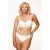 Annadiva Swim voorgevormde strapless bandeau bikinitop Tide Line ecru