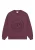 Pockies Sweatshirt  bordeaux / zwart