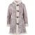 Prada damesjas van schapenvacht met capuchon – jaren 2000