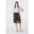 LK Bennett Betty Midi Skirt Black/cream