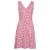 Mountain Warehouse Dames Nieuwequay Bloesem Mouwloze Midi Jurk (Rood)