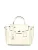 Isabella Rhea Beige Rundleer Tas