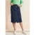 Street One Dames Mini-jeansrok in Blauw