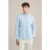 We Fashion Shirt Light Blue