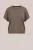 WE Fashion – Dames fijngebruide trui met glittergaren – Regular fit – Lichtbruin – LENZING™ ECOVERO™ viscose –