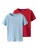 TWO SOON Shirt  lichtblauw / rood