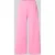Ichi Wide leg-sweatpants met elastische tailleband model ‘Kate’
