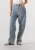 Haute L'Amitié Wide Jeans Dames Flip Waist Pocket Tall Jeans,