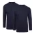 Alan Red Longsleeve T-shirt Virginia 2Pack Ronde Hals Navy  2XL