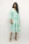 Jurk Feminine Turqouise Wallpaper multicolour