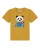 watabout.kids Shirt ‘Panda’  blauw / curry / zwart / wit