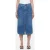 Closed Low Waist Skirt Mid Blue