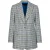 Frenken Pattern Blazer Black & Grey Check