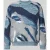 Scotch & Soda Loose fit gebreide pullover in all-over look