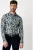 Desoto Jersey shirt groen, Bloemen