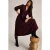 White Stuff Lucy Cord Dress Dark Plum