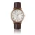 Lederen horloge voor vrouwen Amelia Parker Classique Brown