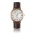 Lederen horloge voor vrouwen Amelia Parker Classique Brown