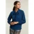 River Woods Blue T-shirt With Bow And Buttons