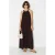 Dames Halter Maxi Jurk Met Zak