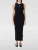 Maxi Jurk Slim Fit Casual Kleding