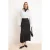 Trendyol Modest Dames Zwart Stippen Maxi A-lijn A-lijn Modest Rokken