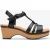 Seannah Madi Zwarte Leren Sandalen