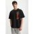 Bedrukt T-shirt met ronde hals