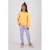 Vingino sweater NEMMA met tekst oranje