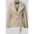 Vero Moda Regular fit lange jas van imitatiebont met strikceintuur model ‘FORTUNEMAJA’