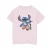 Disney Heren Lilo & Stitch Bermuda Shorts T-shirt (Baby Roze)
