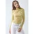 Hoge Kraag Drapeerdetail Blouse