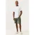 Garcia Russo 615 regular casual short donkergroen