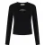 Malelions Women College Longsleeve Top | Black