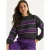 Gestreepte Gebreide Crew Neck Trui