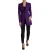 Paarse Blazer Met Tailored Fit