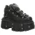 New Rock unisex metalen zwart lederen gotische laarzen – M-TANK106-C2