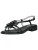 Nero Giardini Sandalen met riem  zwart