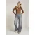 Para Mi high waist straight leg jeans grey denim