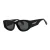 Off White Dames/Dames Joan Zonnebril (Zwart)