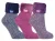 Heat Holders – Set van 3 gevoerde antislipsokken voor dames – Pack 2