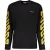 Off White Heren Tape Logo T-Shirt (Zwart/Citrus)