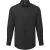 Premier Mens Supreme Oxford Langsleeve Shirt (Zwart)