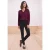 Jeans met Mid Waist-taille en Slim Leg-pijpen in casual pasvorm