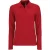 SOLS Dames/Dames Perfect Pique Poloshirt met Lange Mouwen (Rood)
