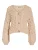 ROUGE EDIT Gebreid vest  beige