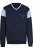 TRIGEMA pyjama donkerblauw, Effen