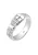 ELLI Ring  zilver / wit